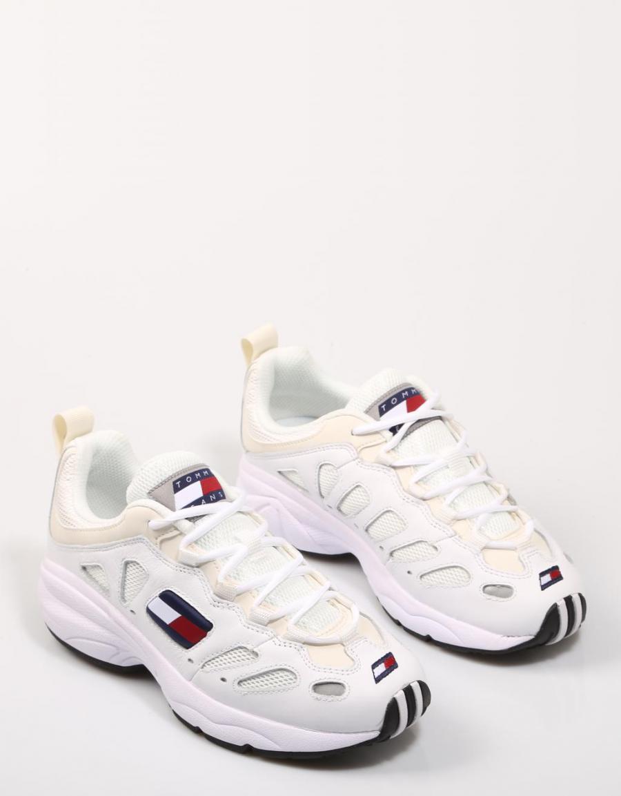TOMMY HILFIGER Wmns Tommy Jeans Retro Sneaker Blanc