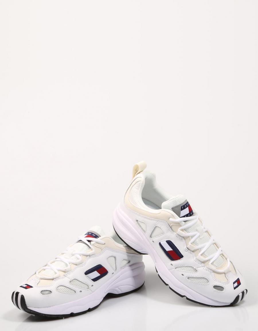 TOMMY HILFIGER Wmns Tommy Jeans Retro Sneaker Blanco