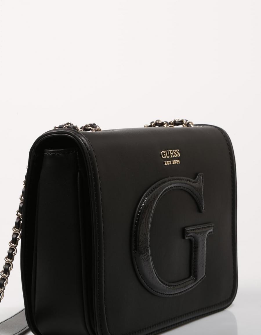 GUESS BAGS Chrissy Cnvrtble Xbody Flap Negro