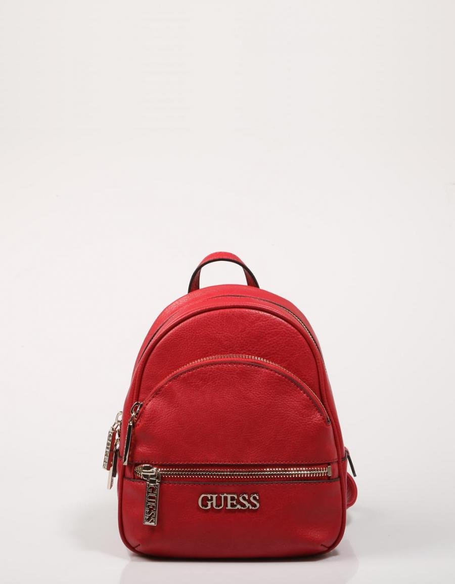 GUESS BAGS Manhattan Small Backpack Rojo