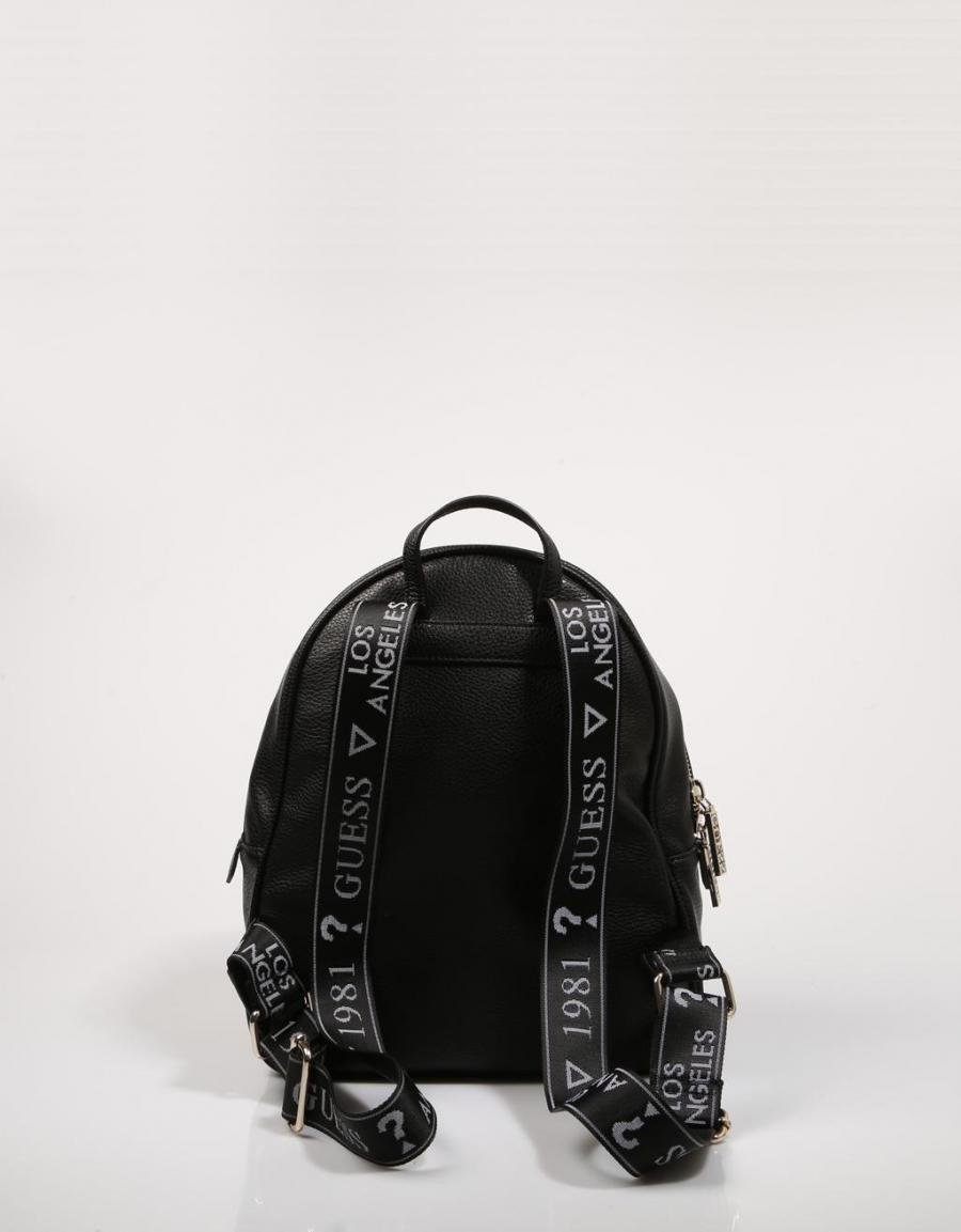 GUESS BAGS Ronnie Large Backpack Negro