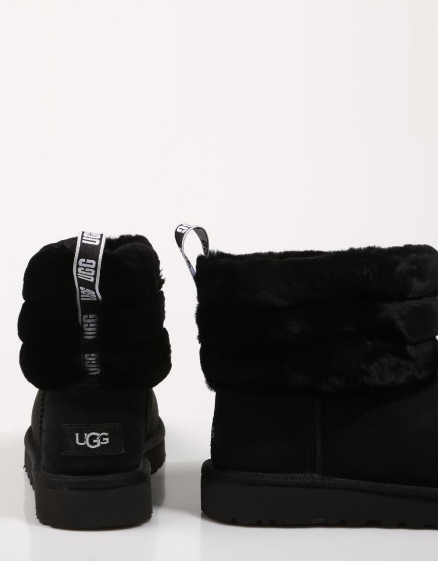 UGG Fluff Mini Quilted Black