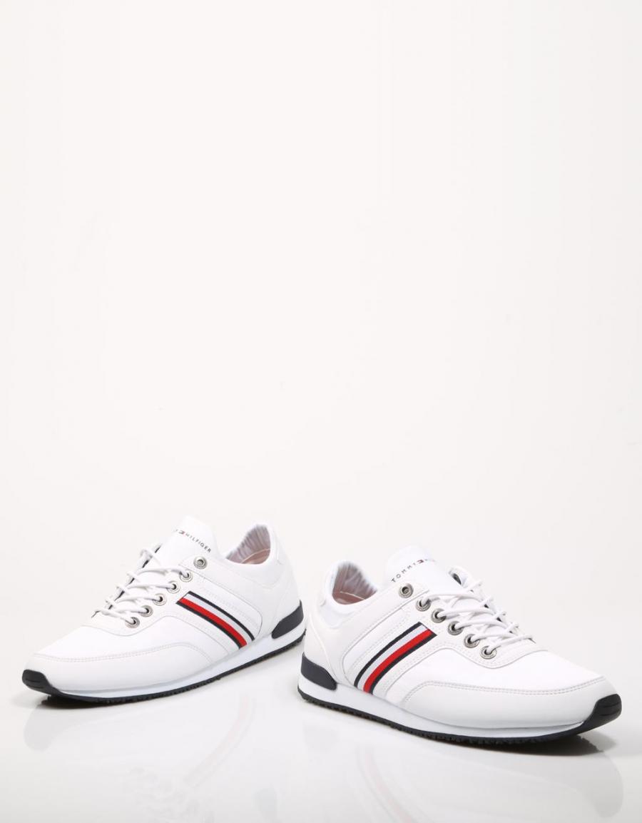 TOMMY HILFIGER Iconic Sock Runner White