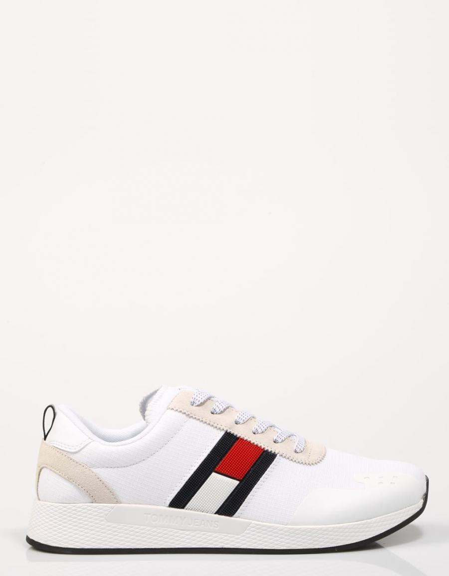 TOMMY HILFIGER Flag Flexi Tommy Jeans Sneaker White