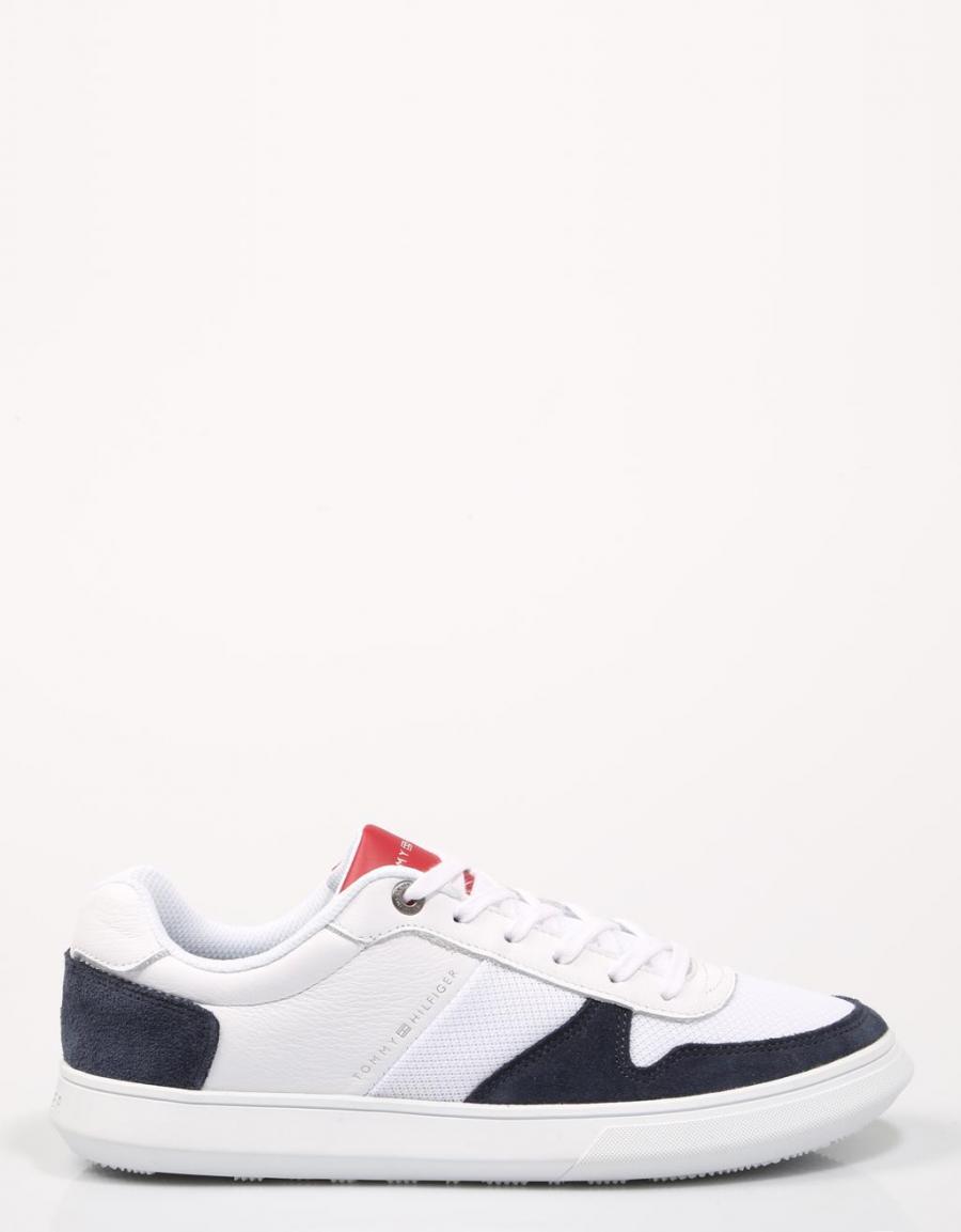 TOMMY HILFIGER Essential Mix Sneaker Cupsole Blanc