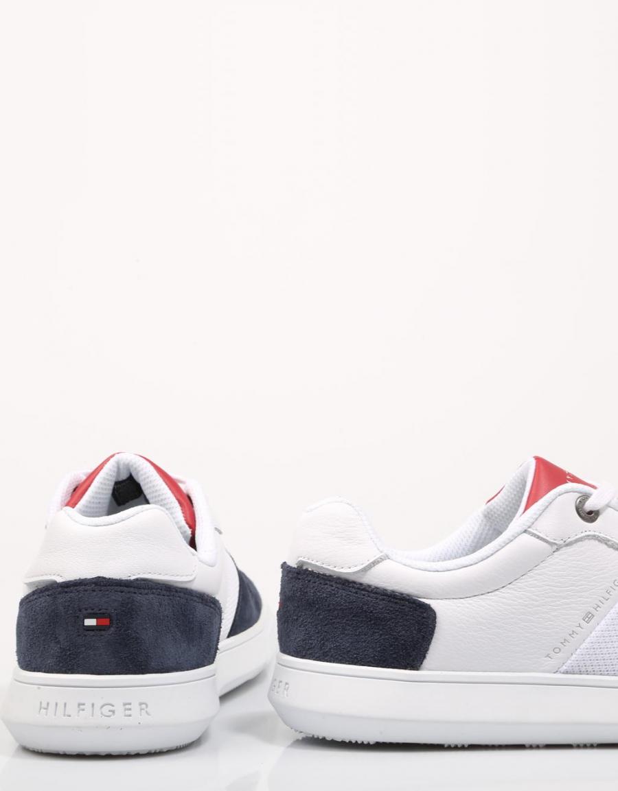 TOMMY HILFIGER Essential Mix Sneaker Cupsole Blanc