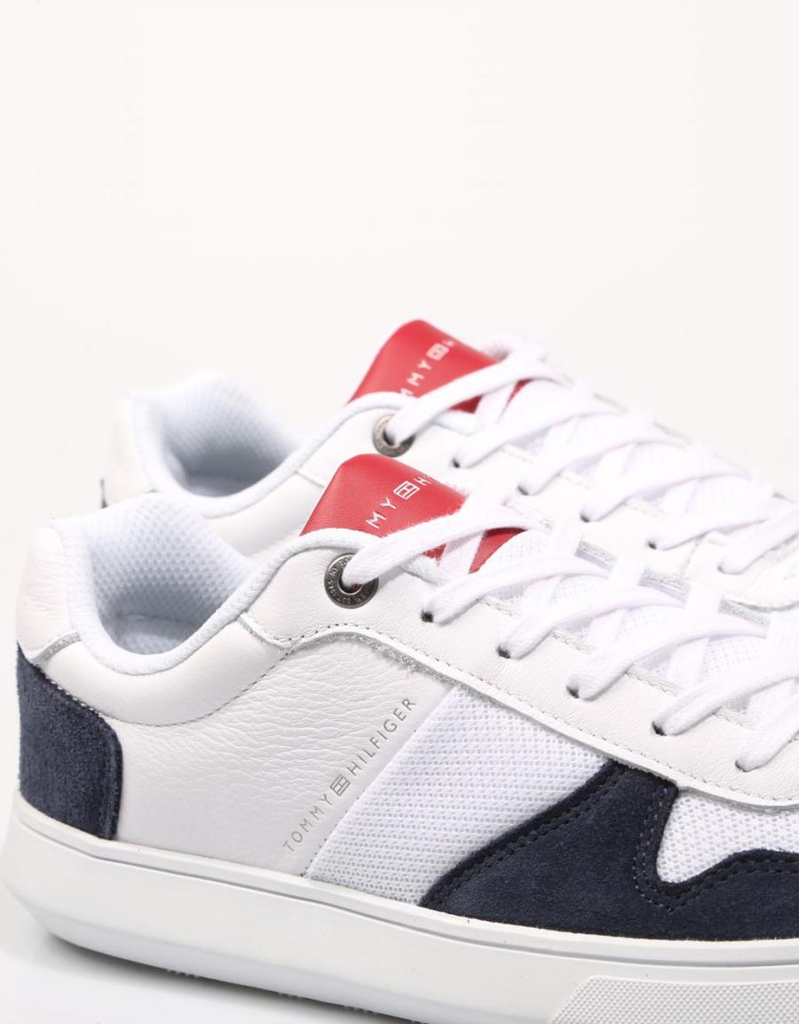 TOMMY HILFIGER Essential Mix Sneaker Cupsole White