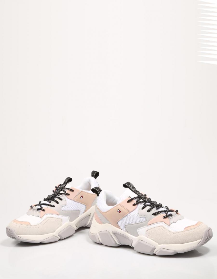 TOMMY HILFIGER Cosy Chunky Sneaker Blanc
