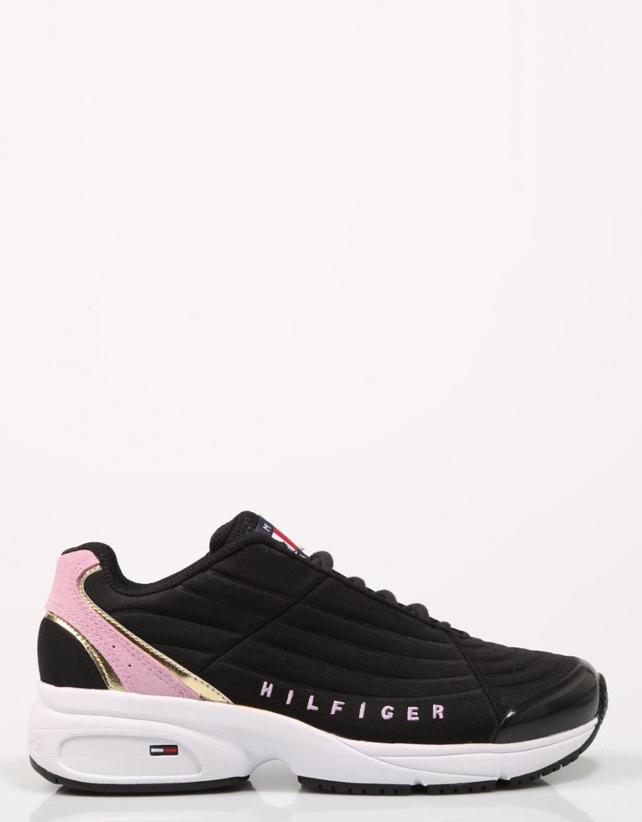 TOMMY HILFIGER Wmns Heritage Tommy Jeans Sneake Negro