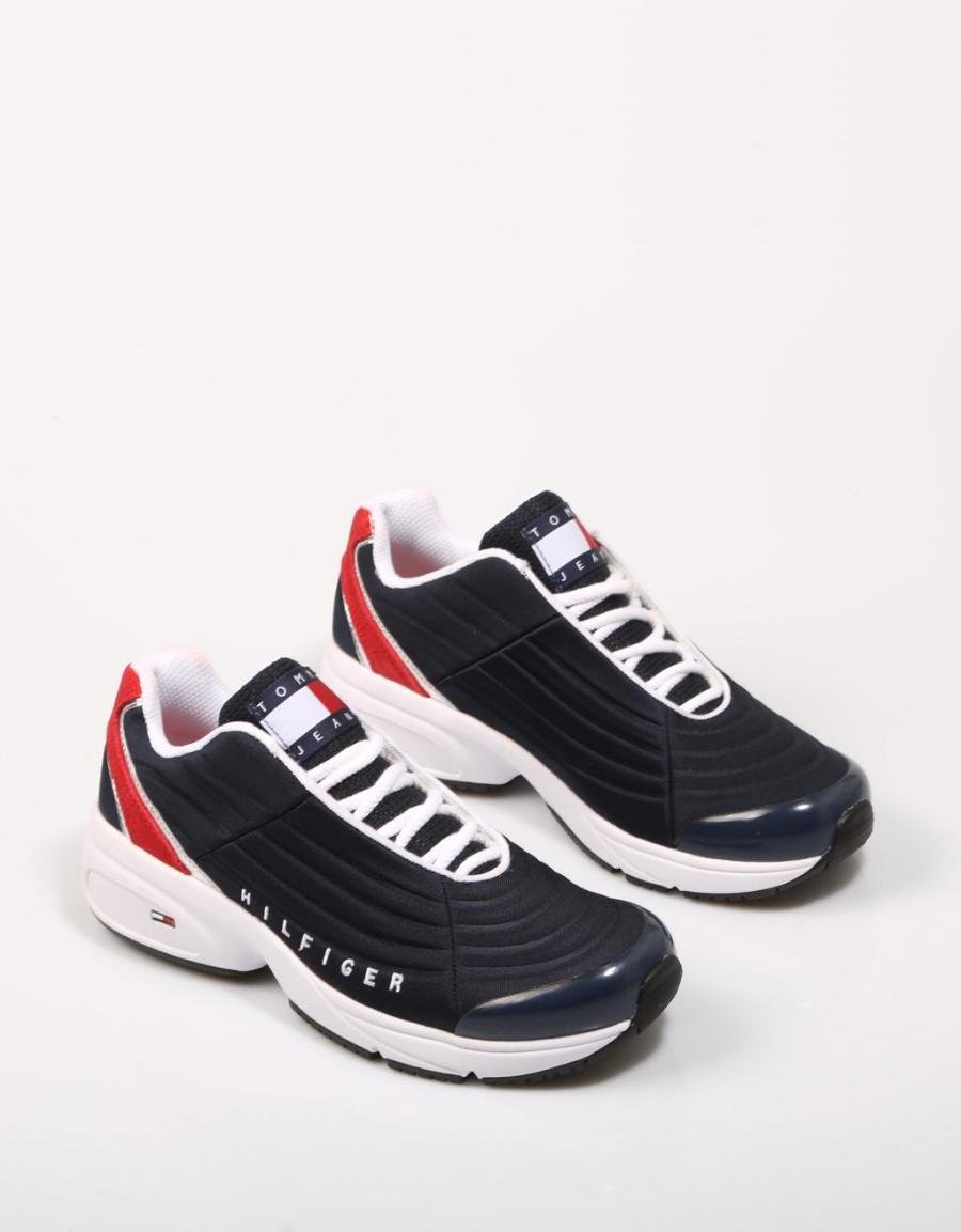 TOMMY HILFIGER Wmns Heritage Tommy Jeans Sneake Azul marino
