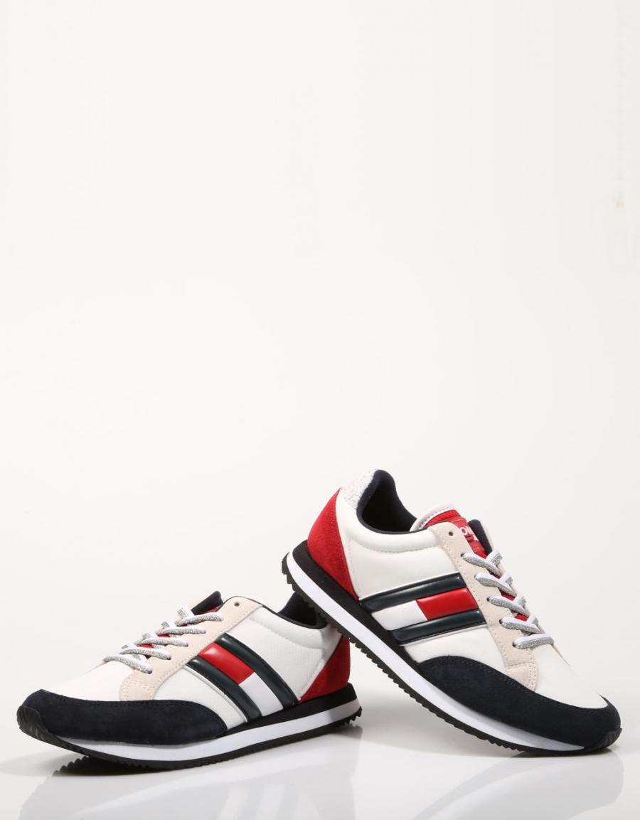 TOMMY HILFIGER Wmns Casual Retro Sneaker White