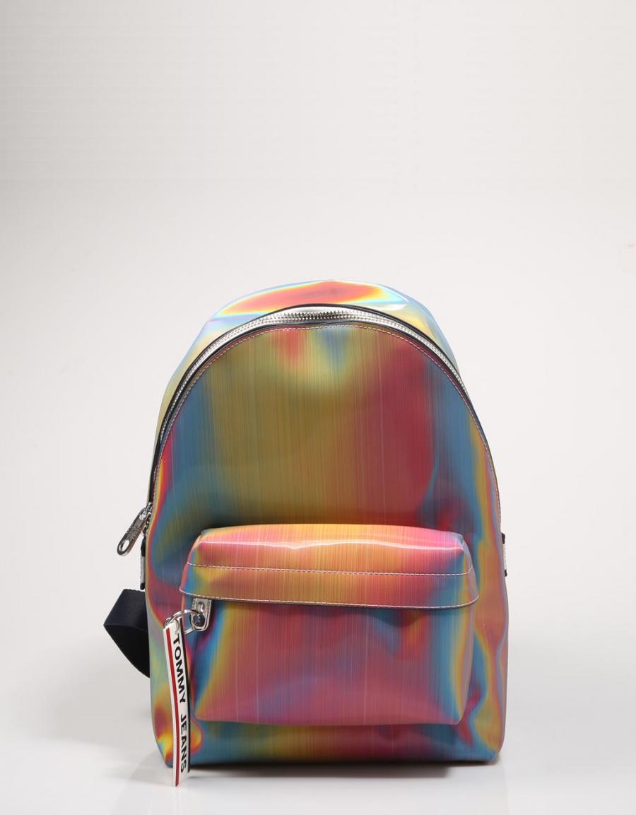 TOMMY HILFIGER Logo Tape Mi Backpack Holo Multicolore