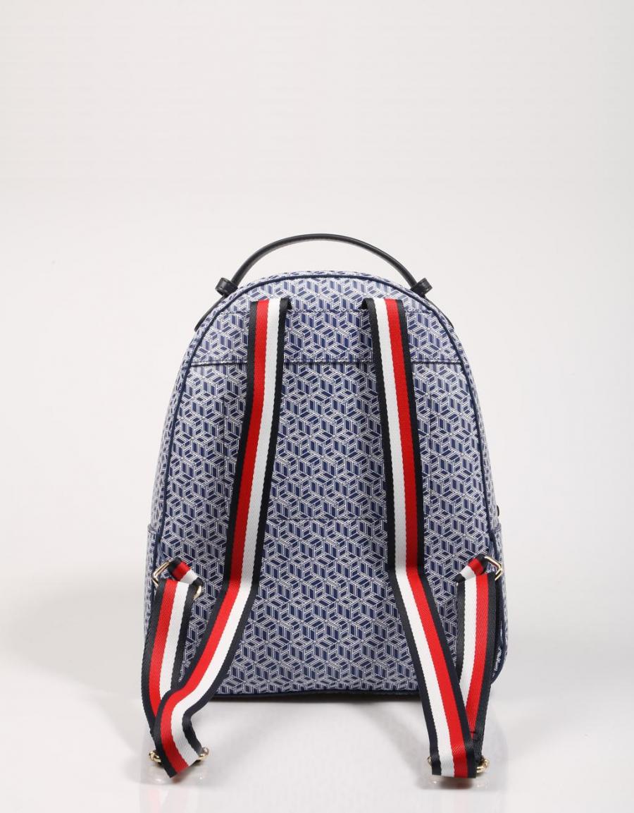 TOMMY HILFIGER Iconic Tommy Backpack Monogram Navy Blue