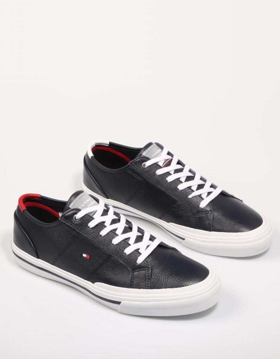 TOMMY HILFIGER Core Corporate Flag Sneaker Navy Blue