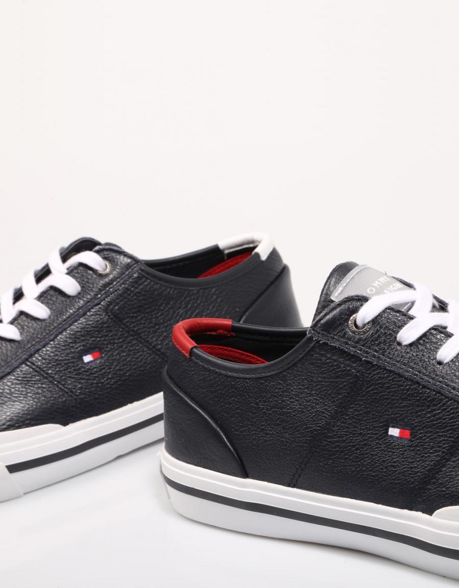 TOMMY HILFIGER Core Corporate Flag Sneaker Navy Blue