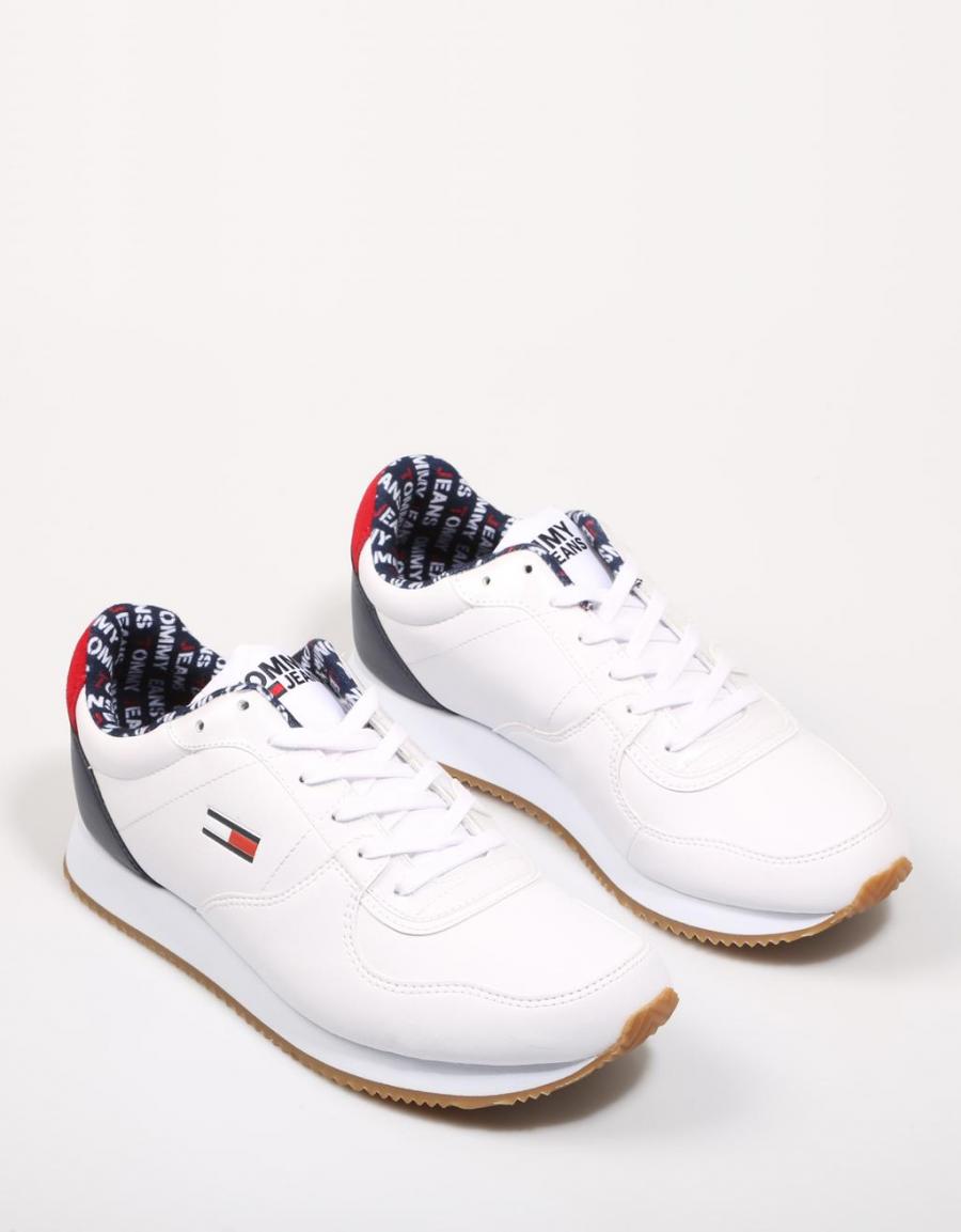 TOMMY HILFIGER Wmns Casual Tommy Jeans Sneaker Blanco