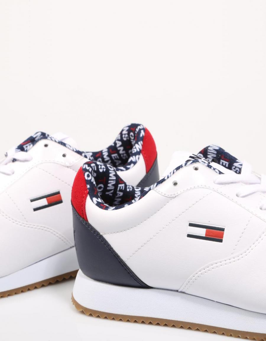 TOMMY HILFIGER Wmns Casual Tommy Jeans Sneaker Blanc