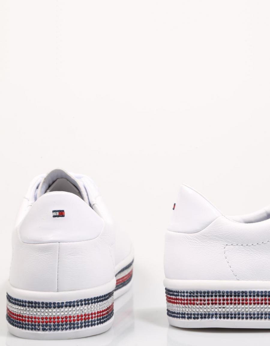TOMMY HILFIGER Tommy Jeweled Sneaker White