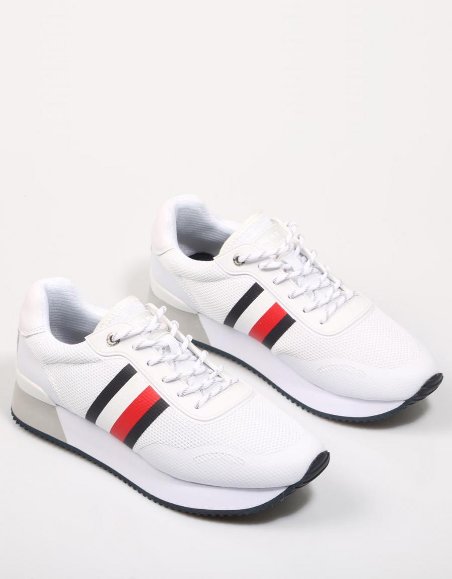 TOMMY HILFIGER Tommy Mesh City Sneaker White