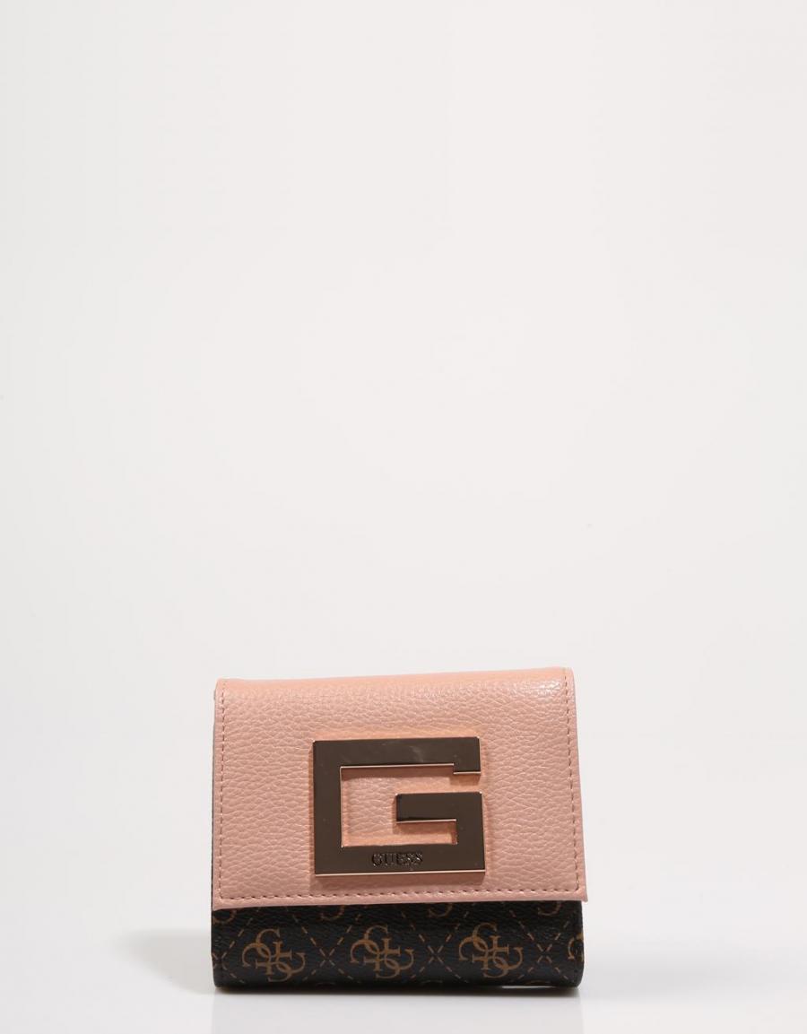GUESS BAGS Brightside Slg Small Trifold Brown