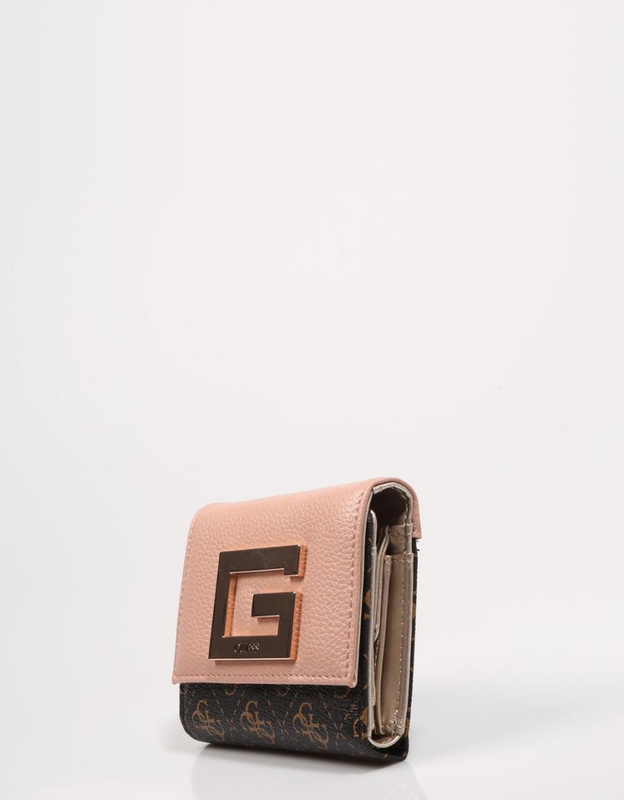 GUESS BAGS Brightside Slg Small Trifold Brown