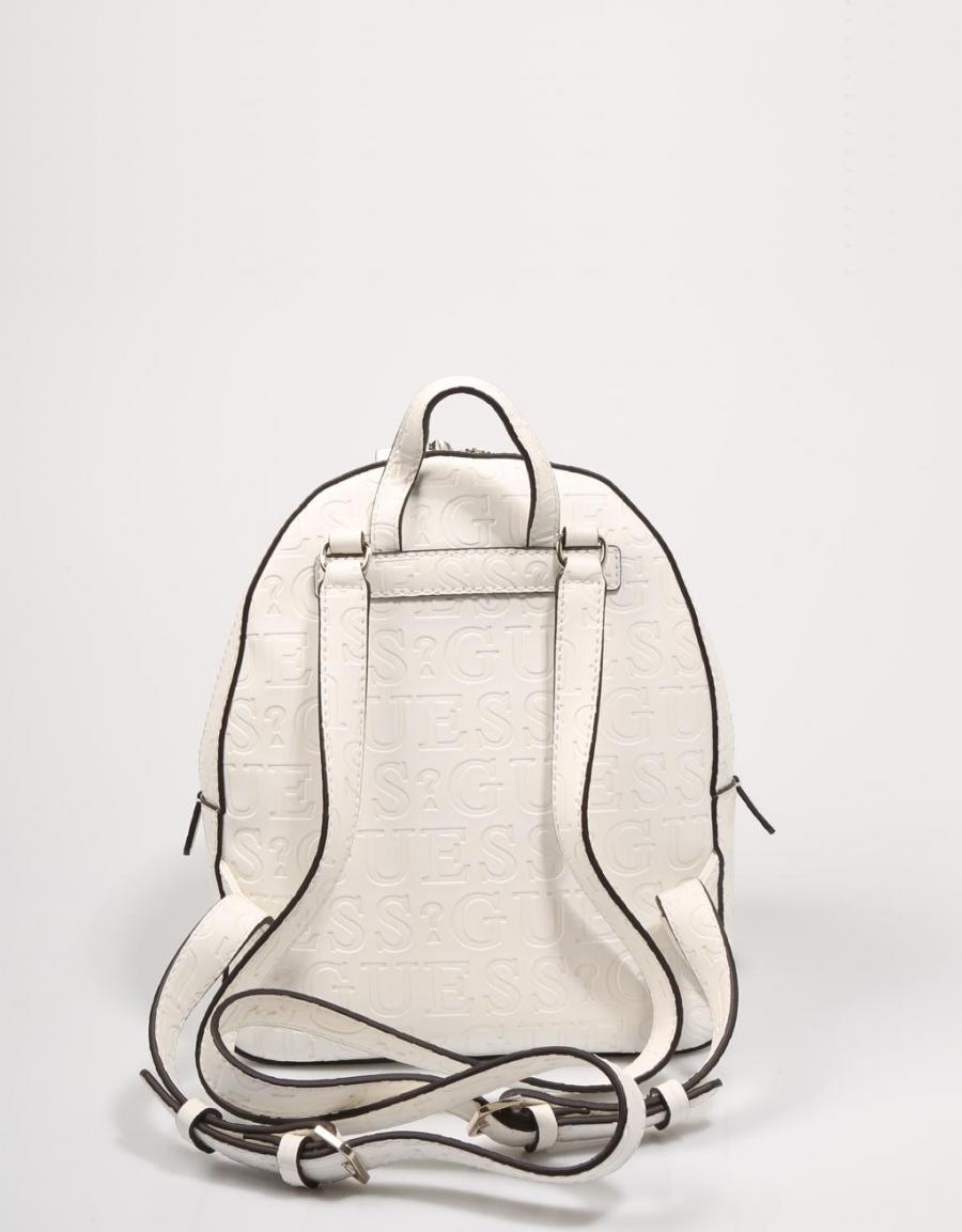 GUESS BAGS Brightside Backpack Blanco