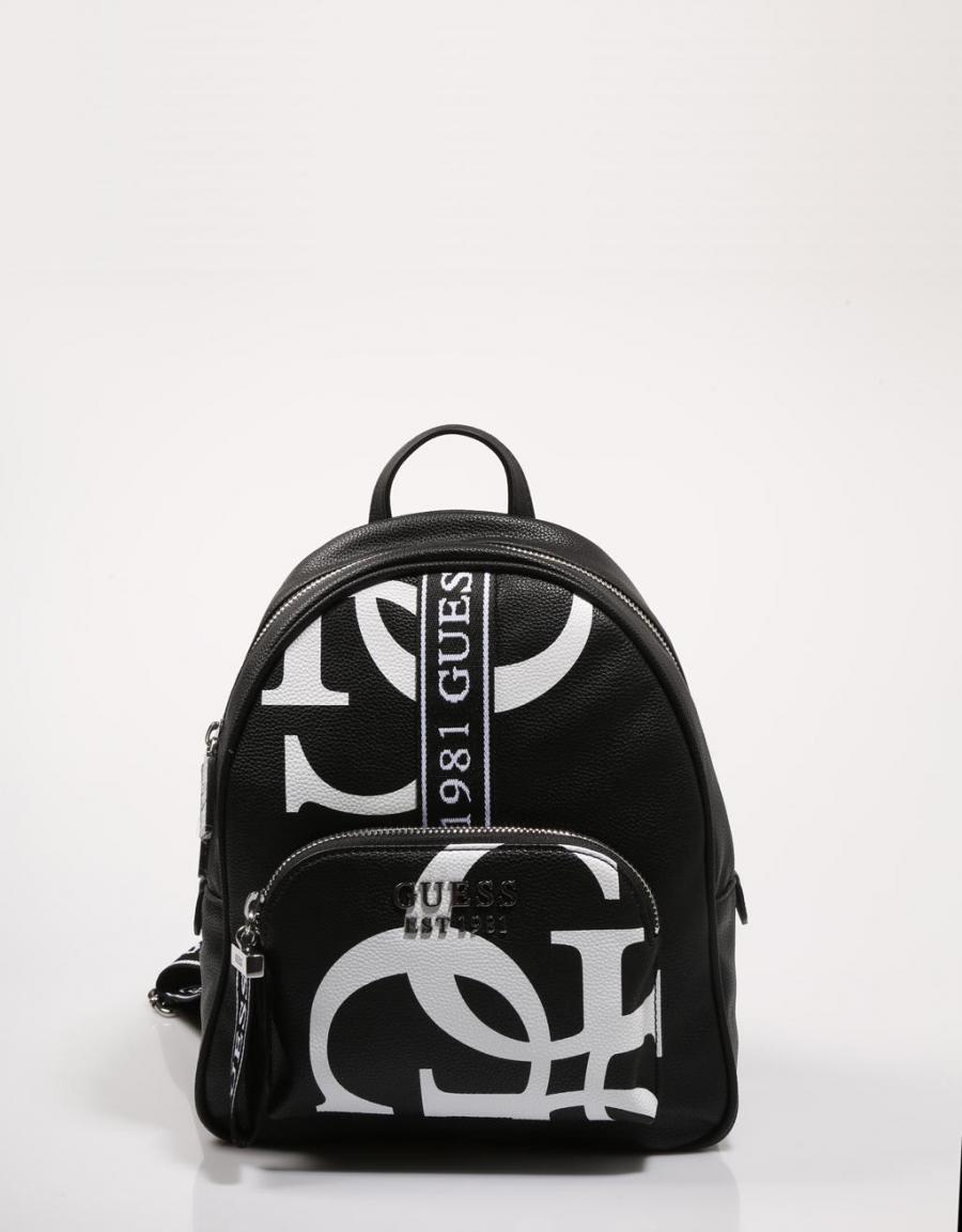 GUESS BAGS Haidee Large Backpack Preto