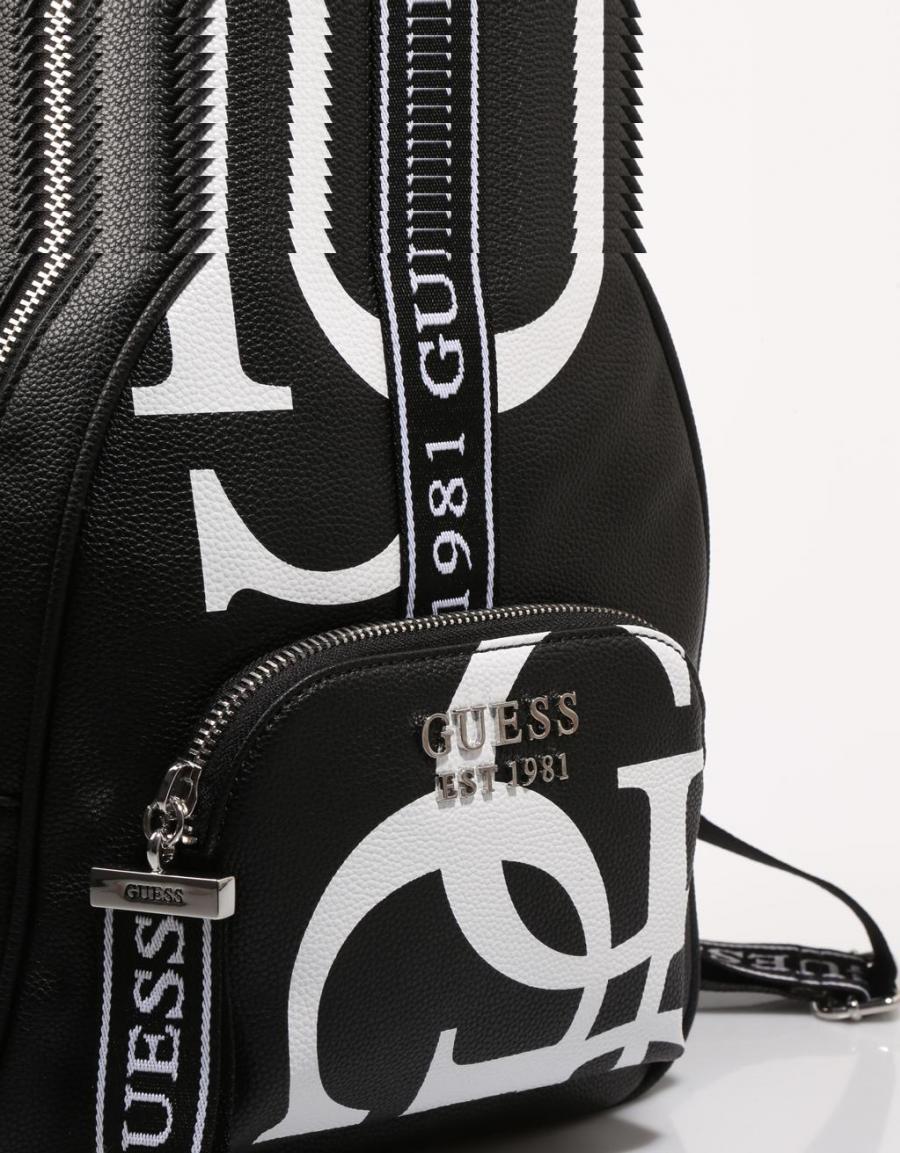 GUESS BAGS Haidee Large Backpack Negro