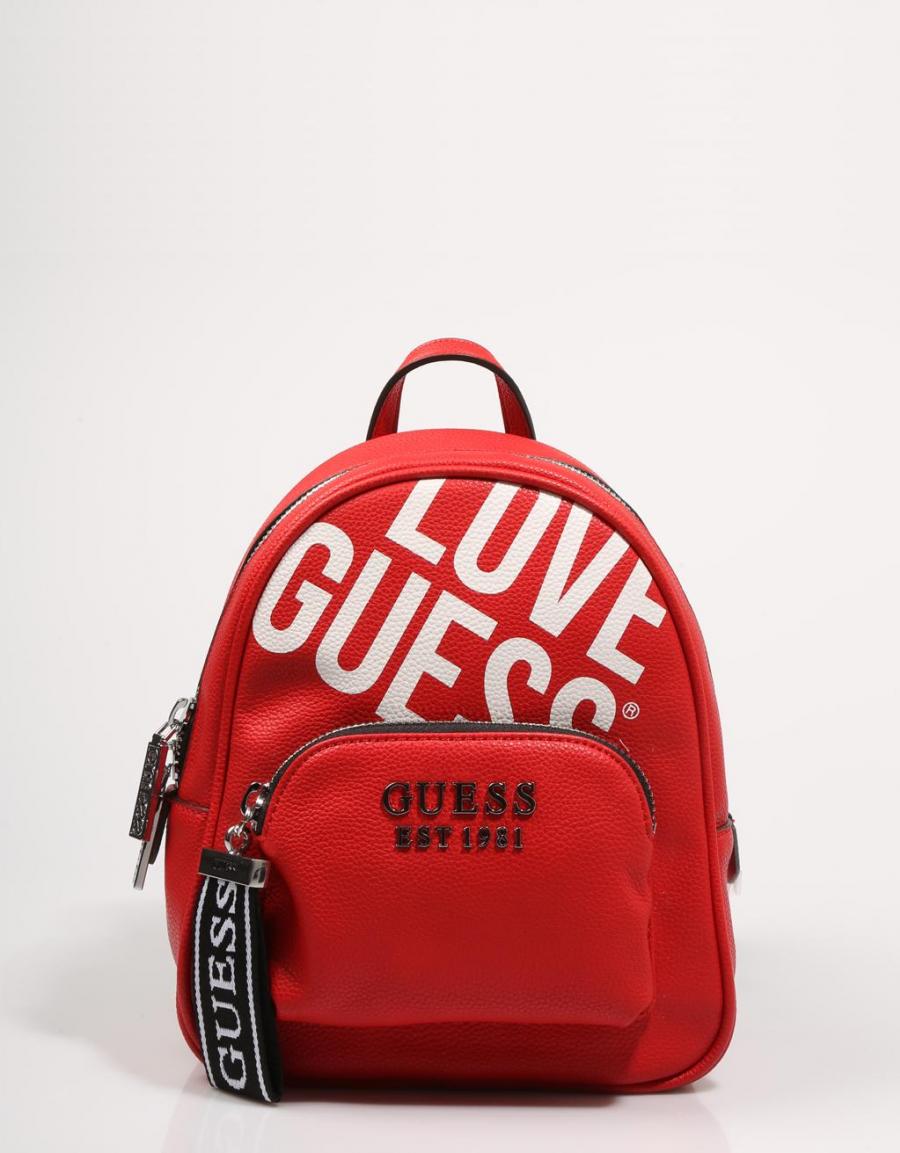 GUESS BAGS Haidee Backpack Red