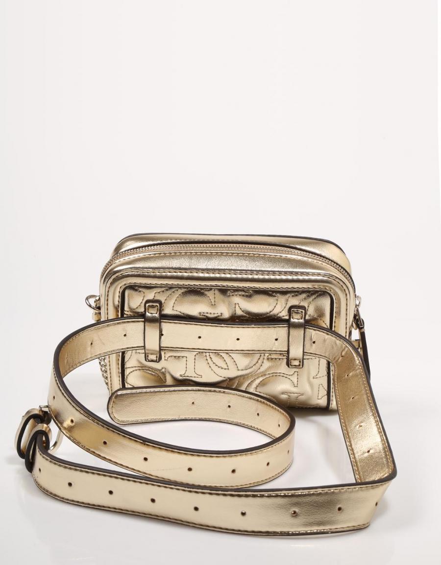 GUESS BAGS New Wave Convertible Belt Bag Gold