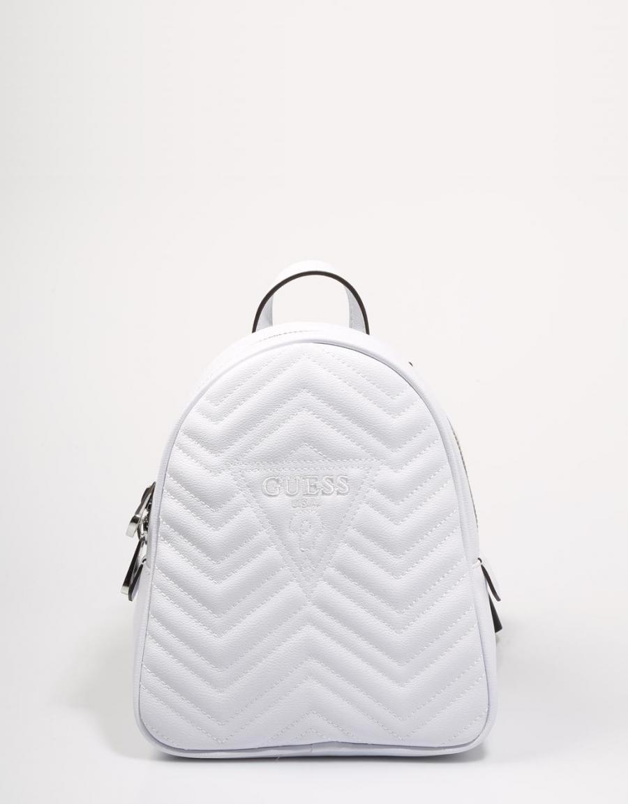 GUESS BAGS Zana Backpack White
