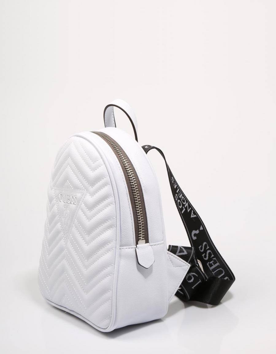 GUESS BAGS Zana Backpack Blanc