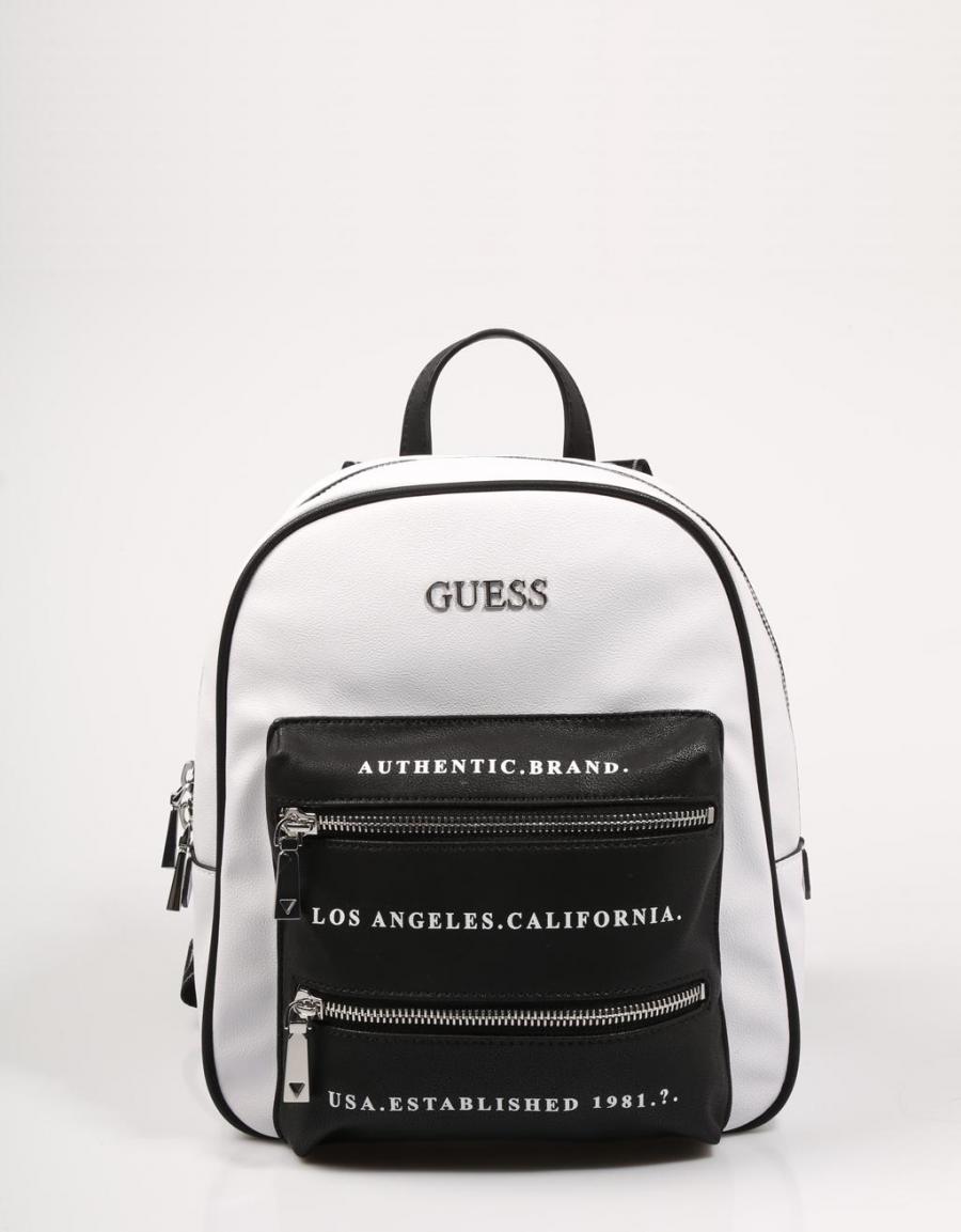 GUESS BAGS Caley Large Backpack White