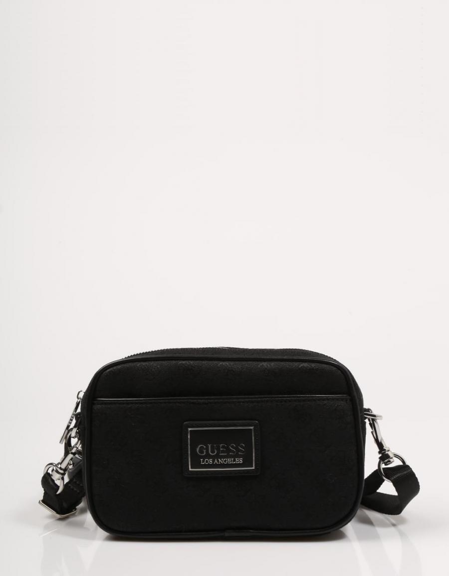 GUESS BAGS Dan Logo Small Necessaire Noir
