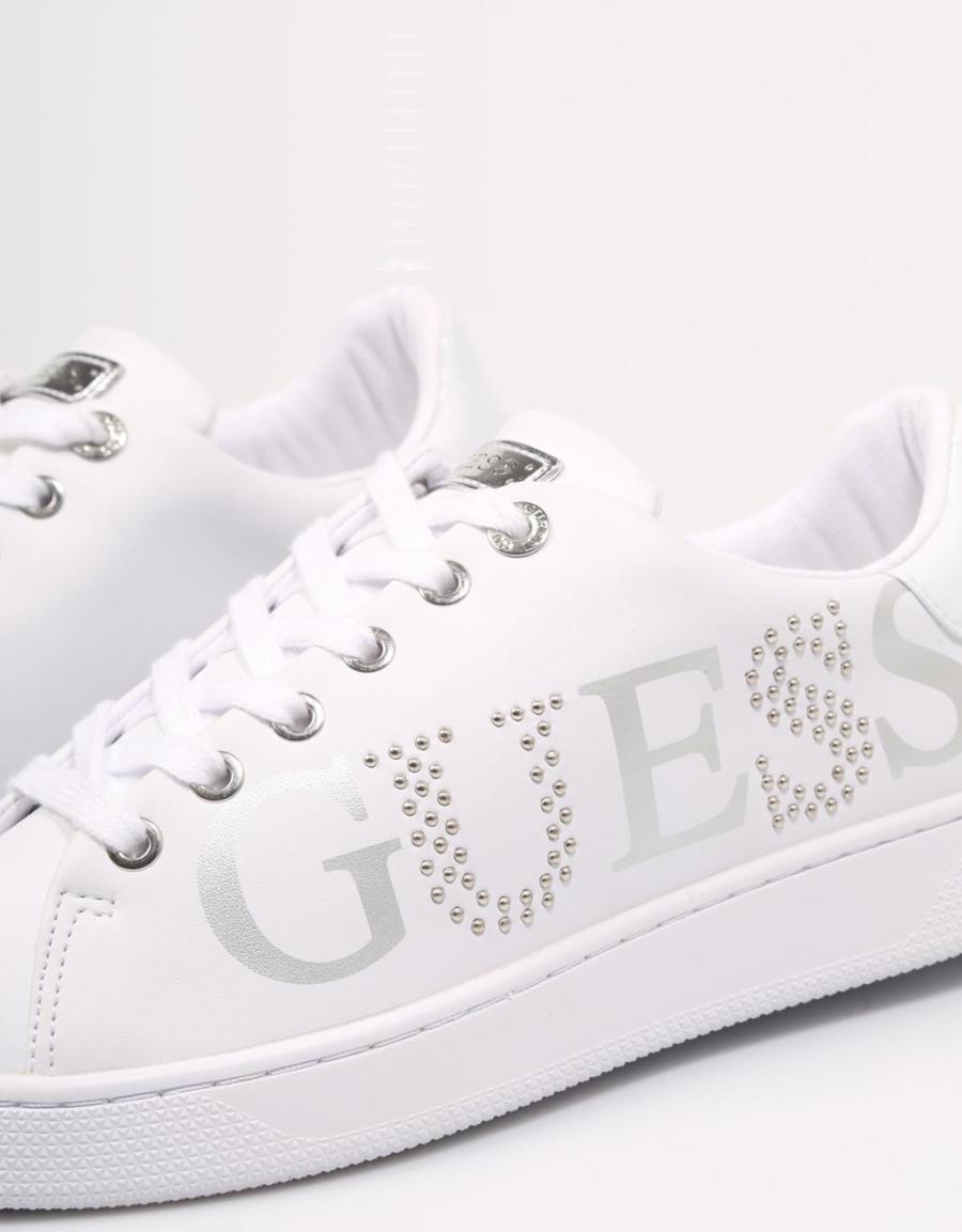 GUESS Riderr Active Lady Leather Lik Branco