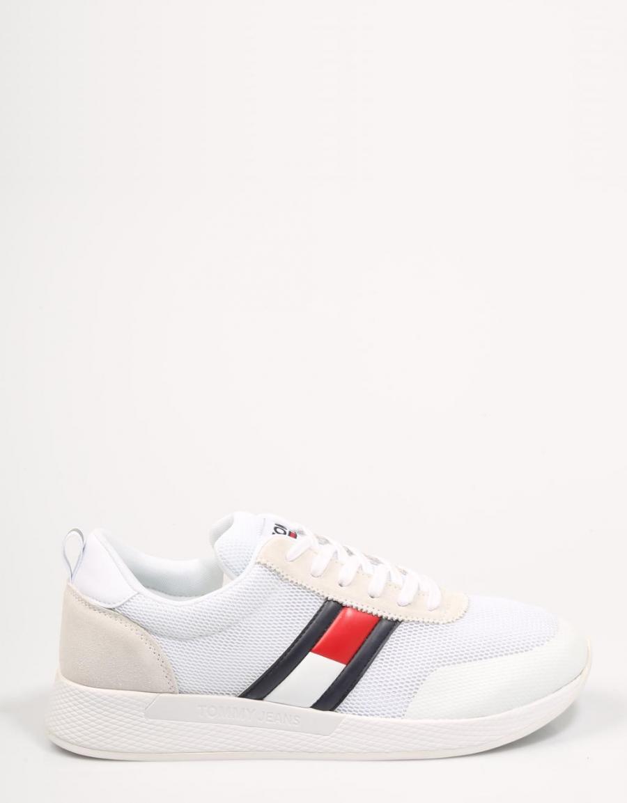 TOMMY HILFIGER Flexy Tommy Jeans Flag Sneaker White