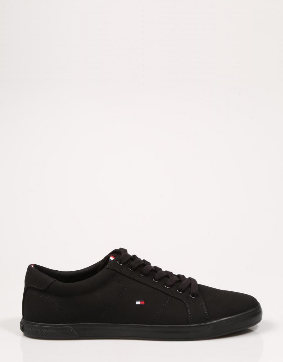TOMMY HILFIGER Iconic Long Lace Sneaker Black