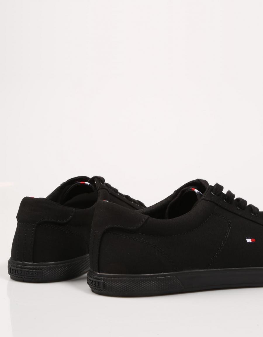 TOMMY HILFIGER Iconic Long Lace Sneaker Negro