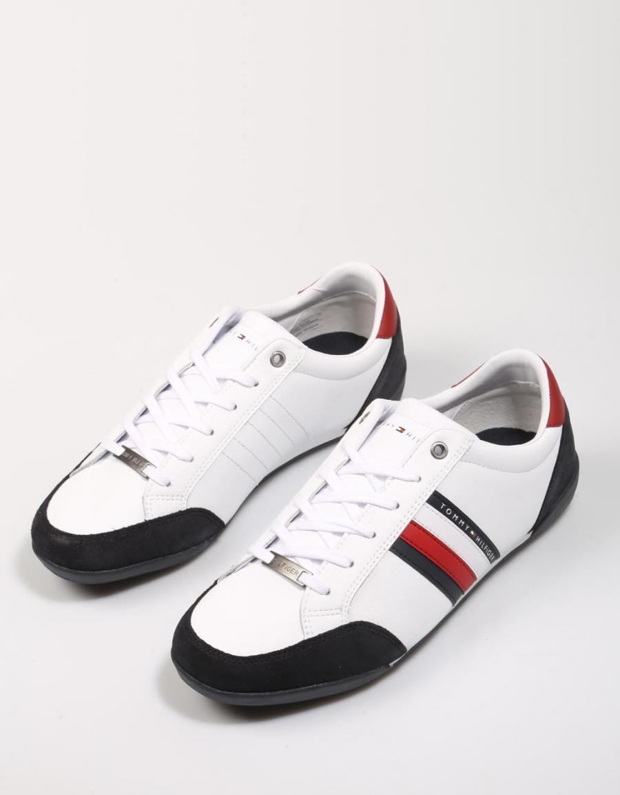 TOMMY HILFIGER Corporate Material Mix Cupsole White