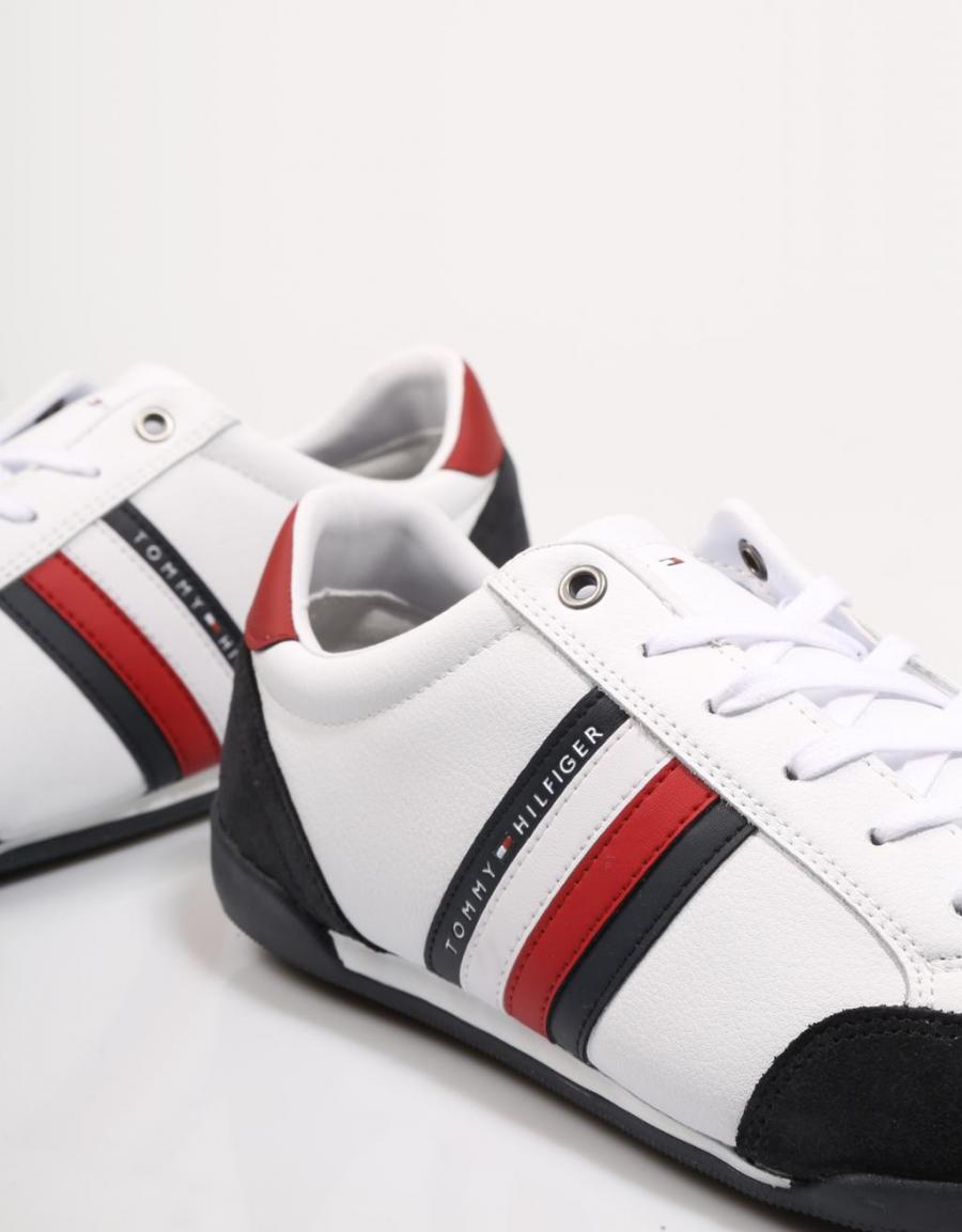 TOMMY HILFIGER Corporate Material Mix Cupsole White