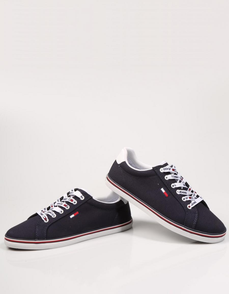 TOMMY HILFIGER Essential Lace Sneaker Navy Blue