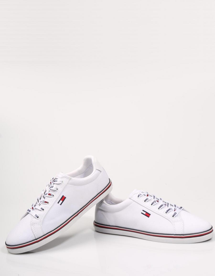 TOMMY HILFIGER Essential Lace Sneaker Branco