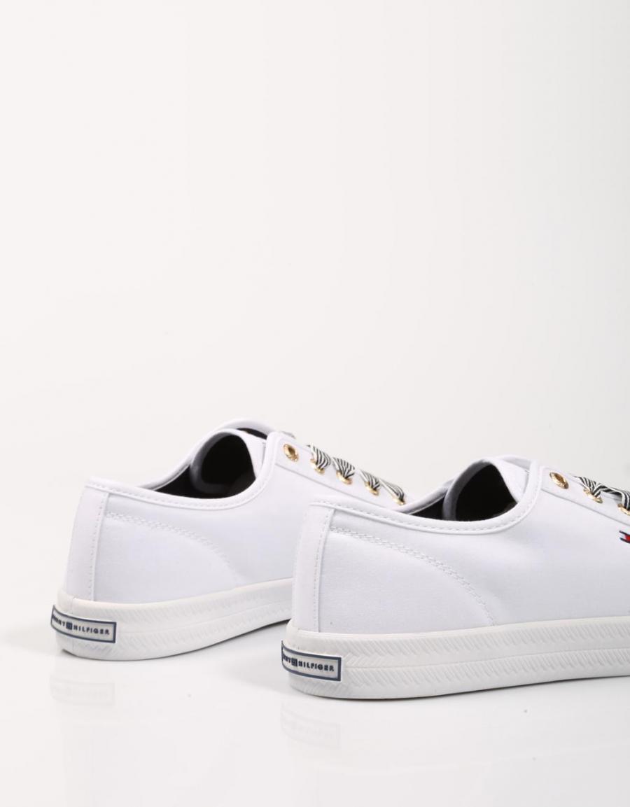 TOMMY HILFIGER Essential Nutical Sneaker Blanco