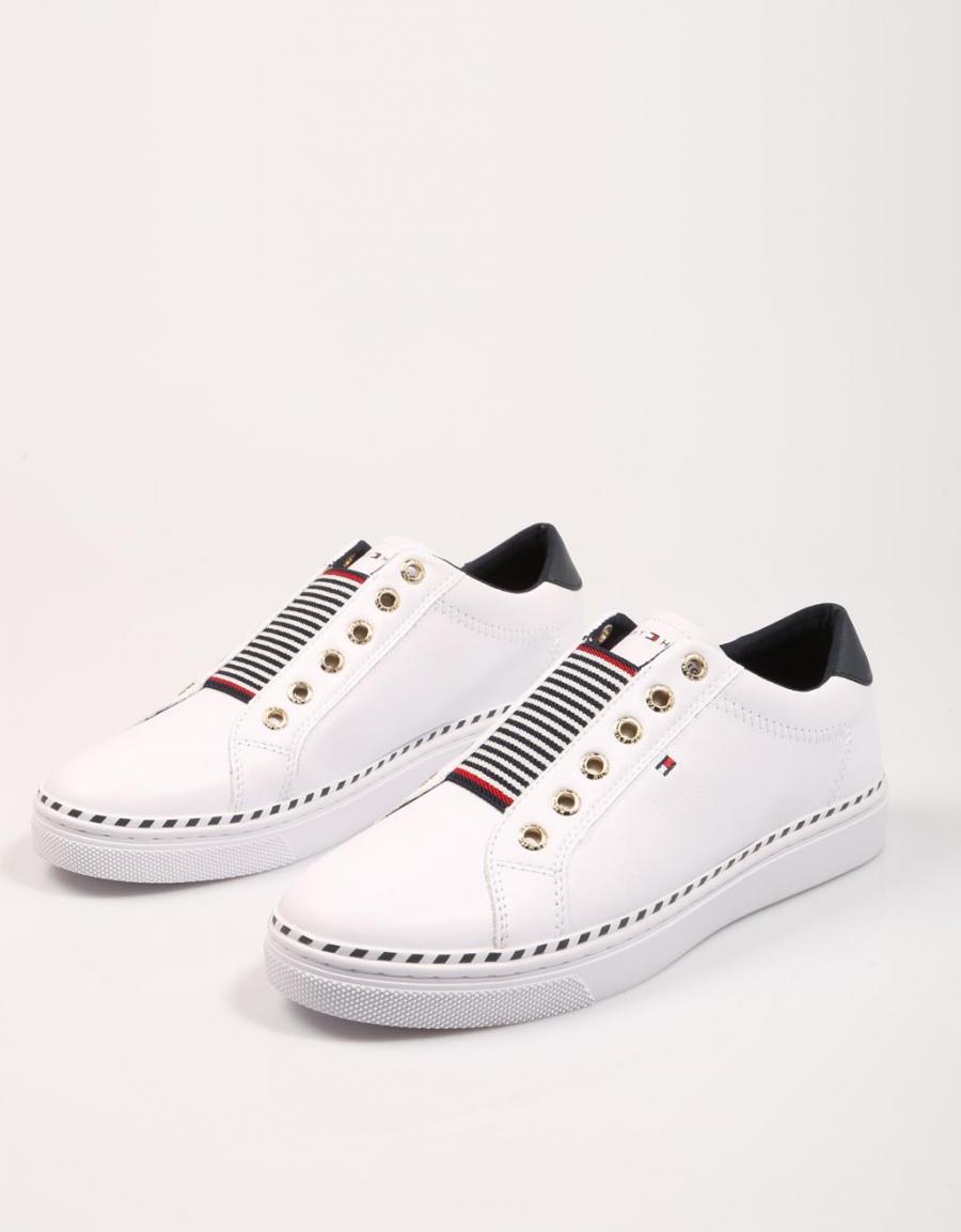 TOMMY HILFIGER Tommy Elastic City Sneaker Blanc