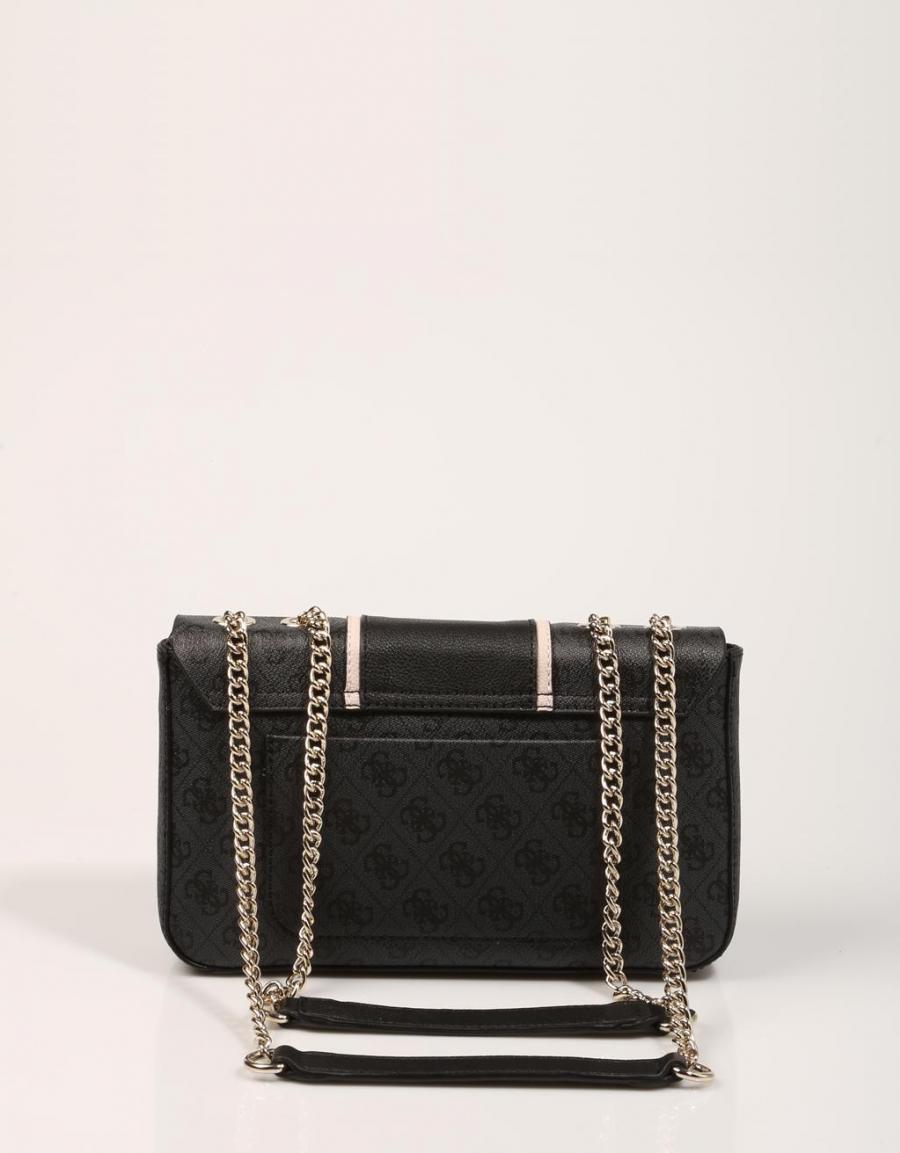 GUESS BAGS Opem Road Cnvrtble Xbody Flap Negro