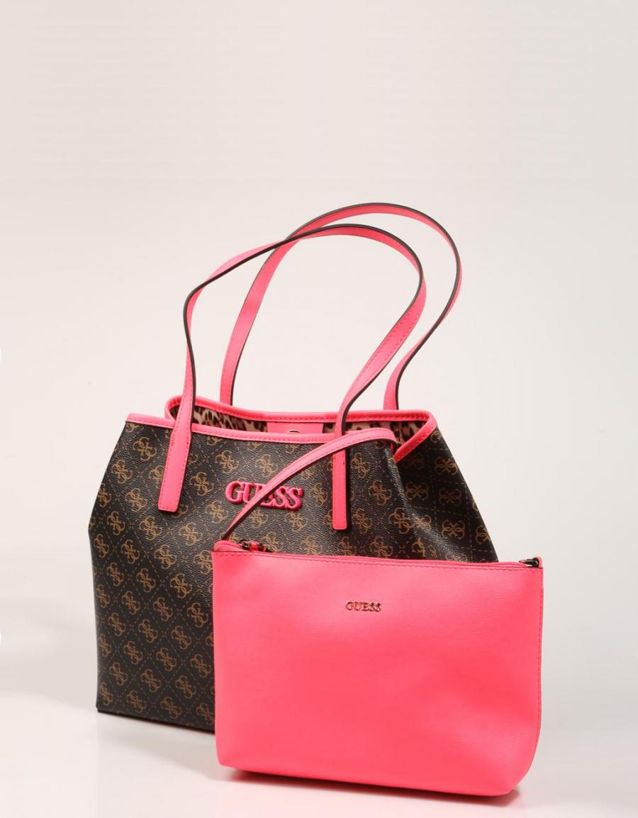 GUESS BAGS Vikky Tote Castanho