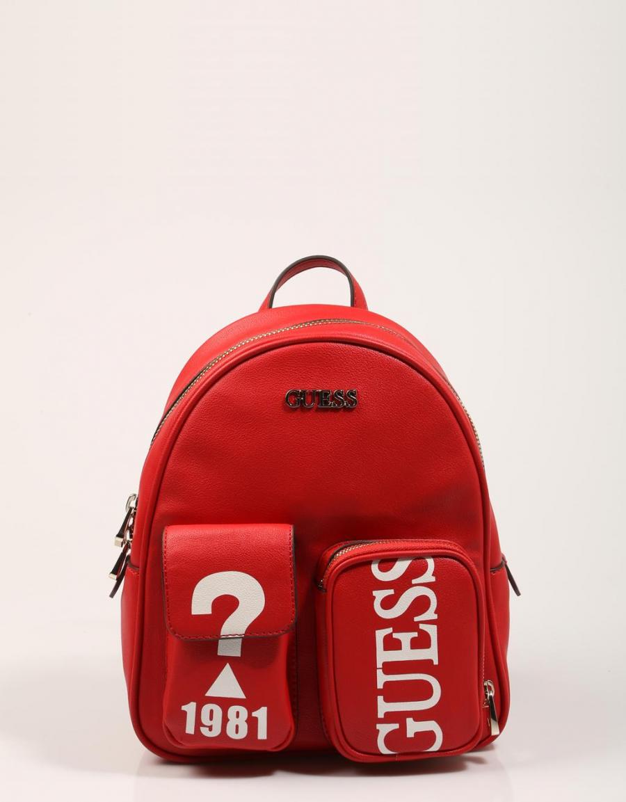 GUESS BAGS Utility Vibe Backpack Vermelho