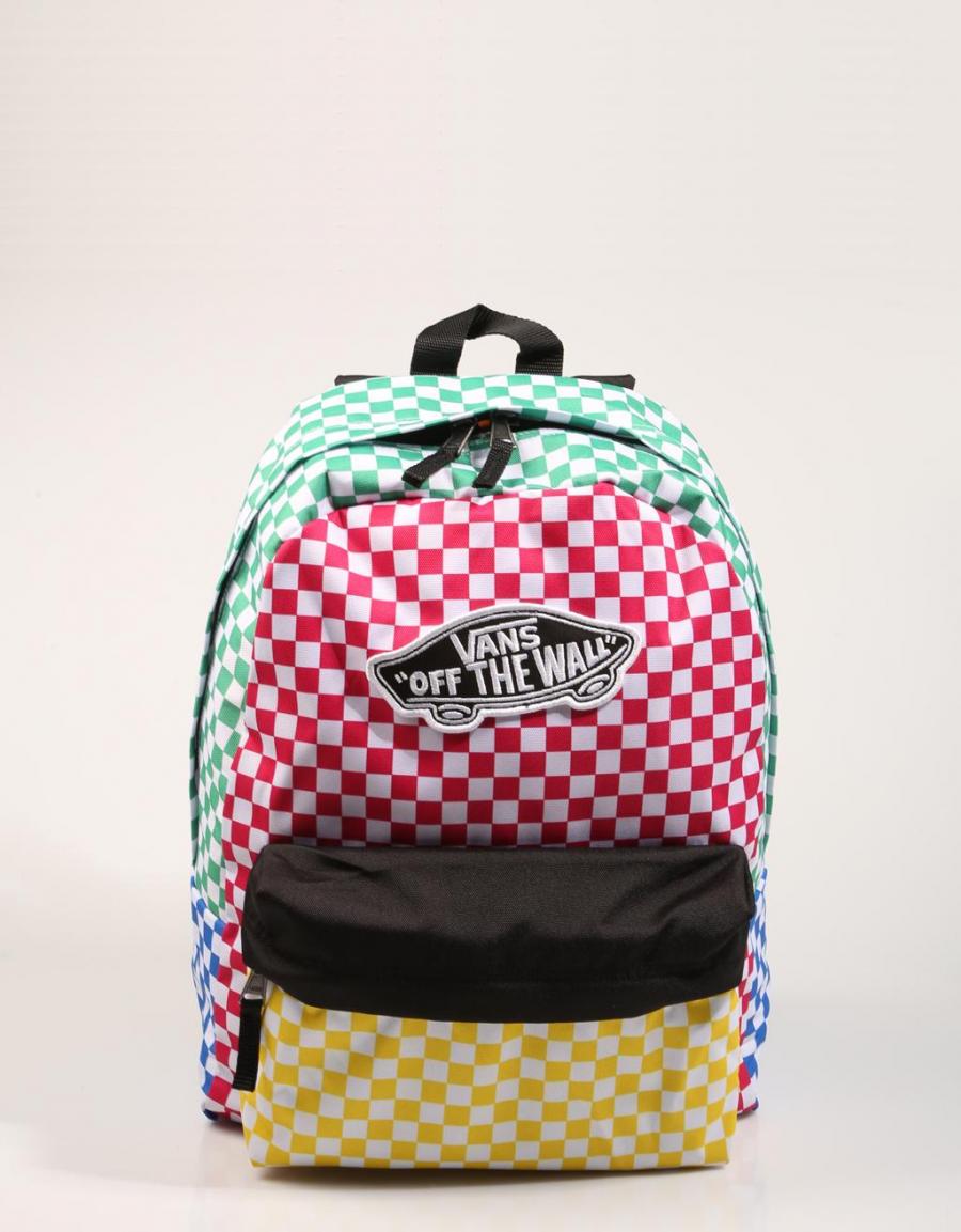 VANS Realm Backpack Checker Block Multicolor