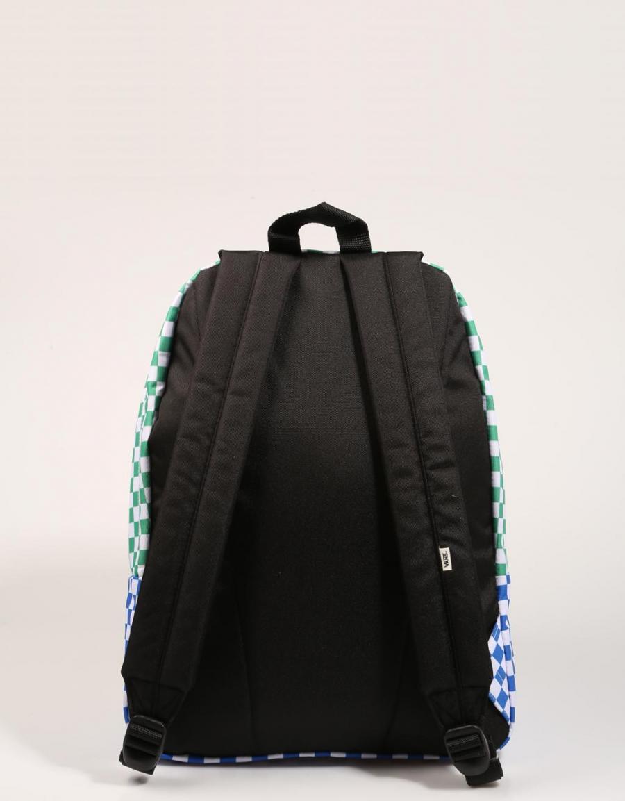 VANS Realm Backpack Checker Block Multi colour