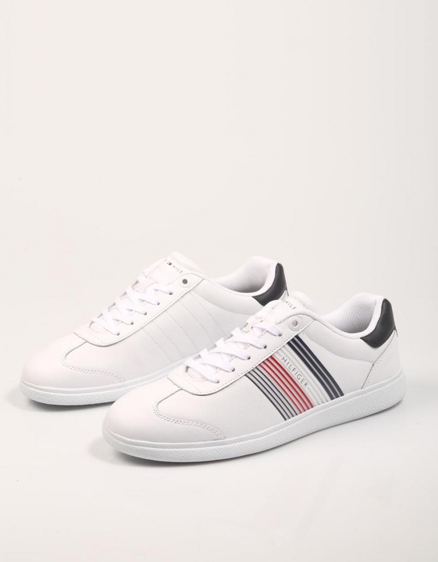 TOMMY HILFIGER Essential Corporate Cupsole Blanco